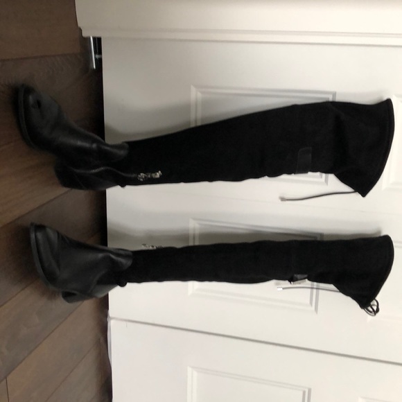 Wishbone over the knee boots - Picture 3 of 3